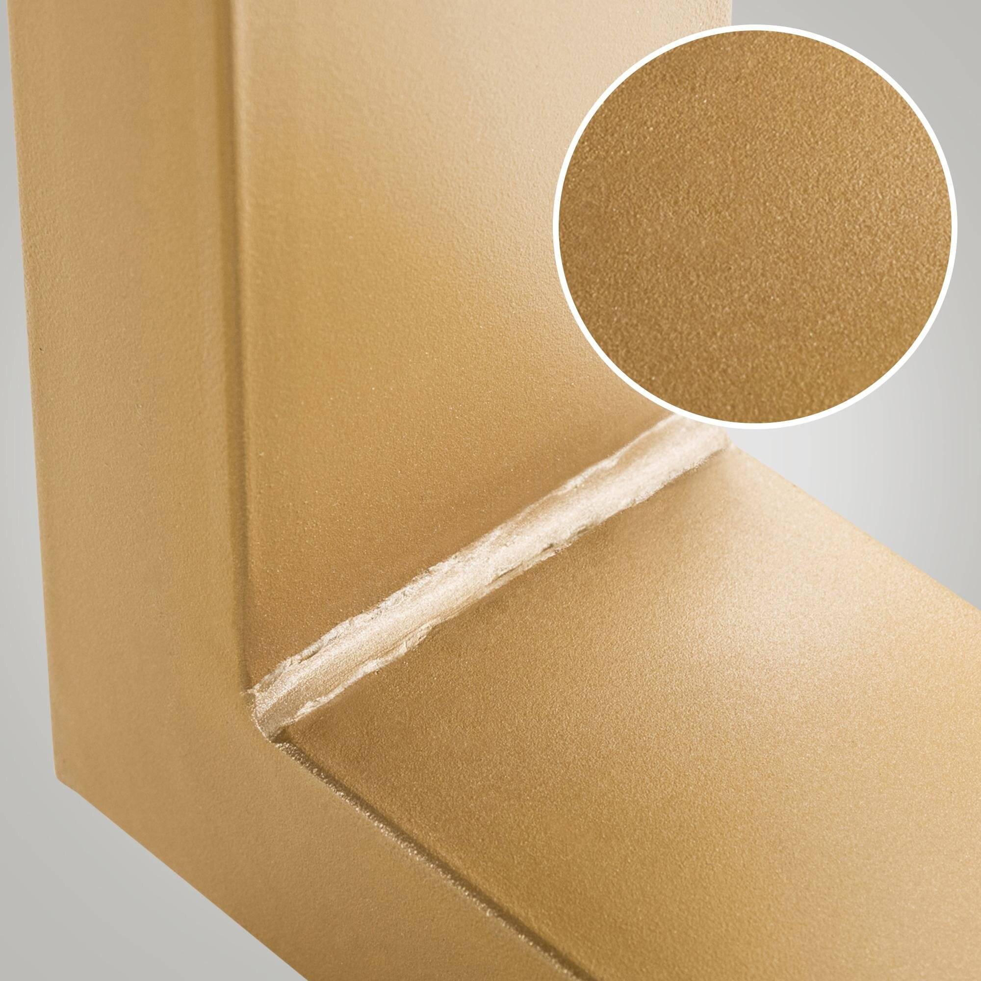 2x Tischbeine Velden 90 cm gold-4