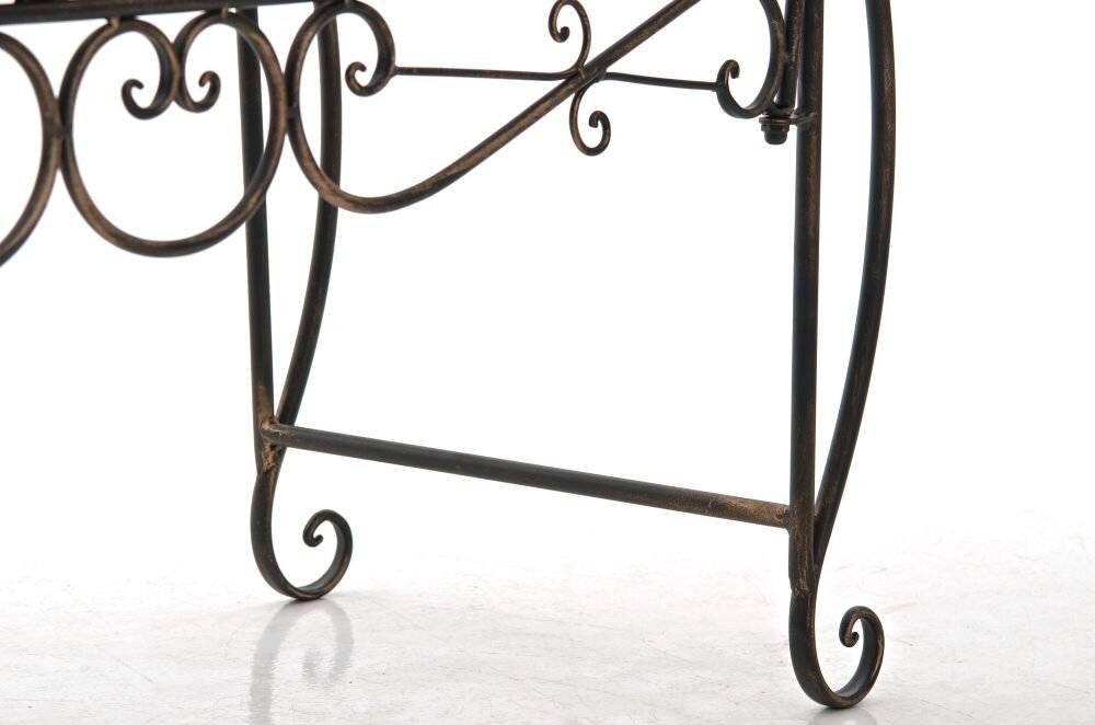 Gartenbank Minna bronze-4
