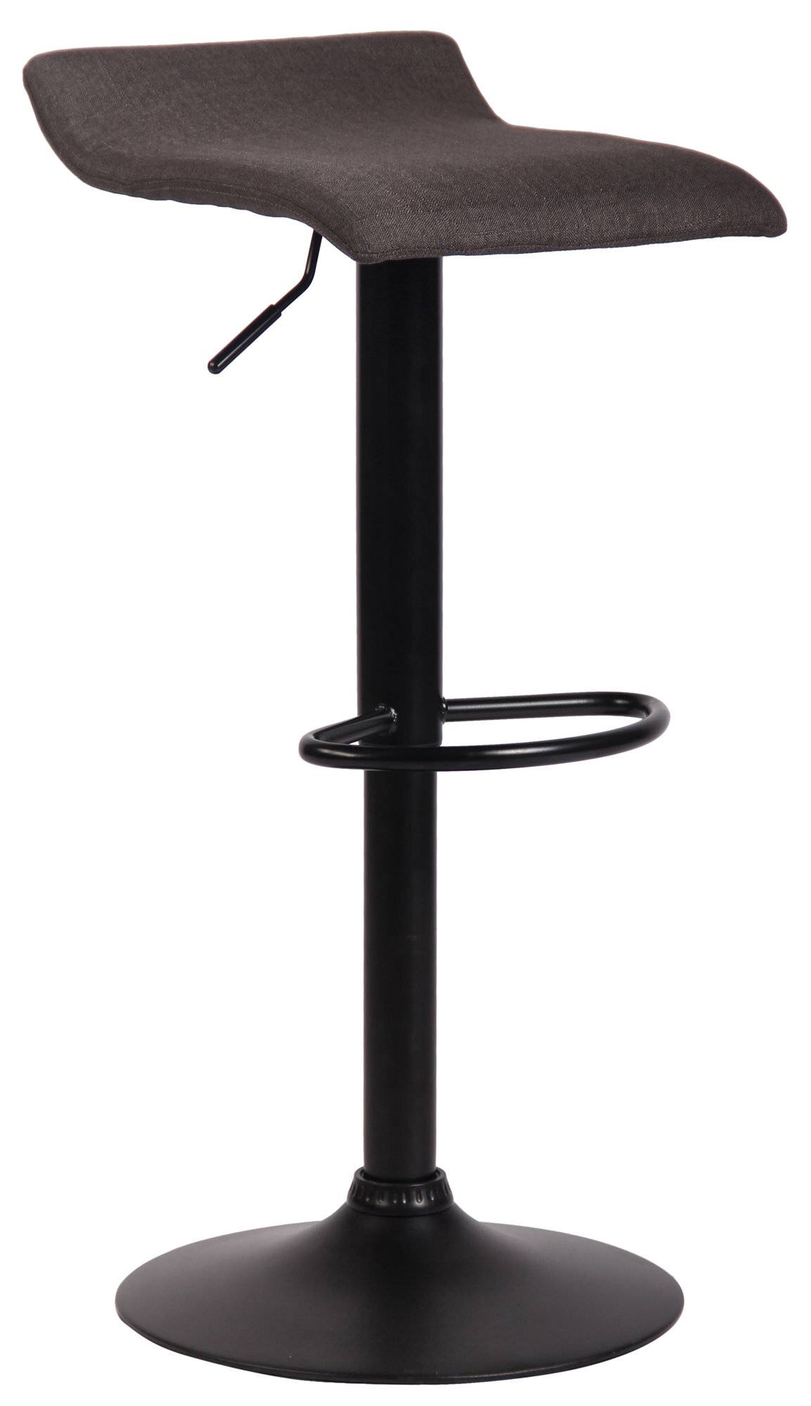 Barhocker Dyn V2 Stoff schwarz dunkelgrau-0