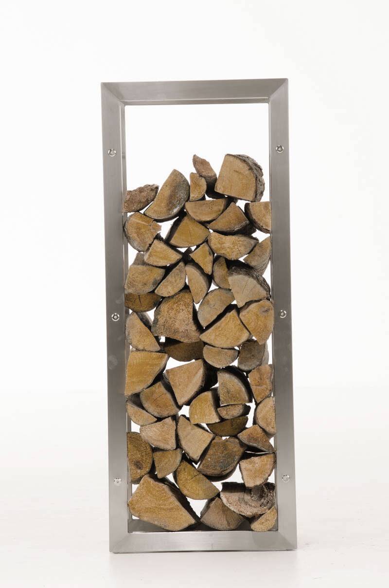 Kaminholzständer Keri 25x60x150 edelstahl-1