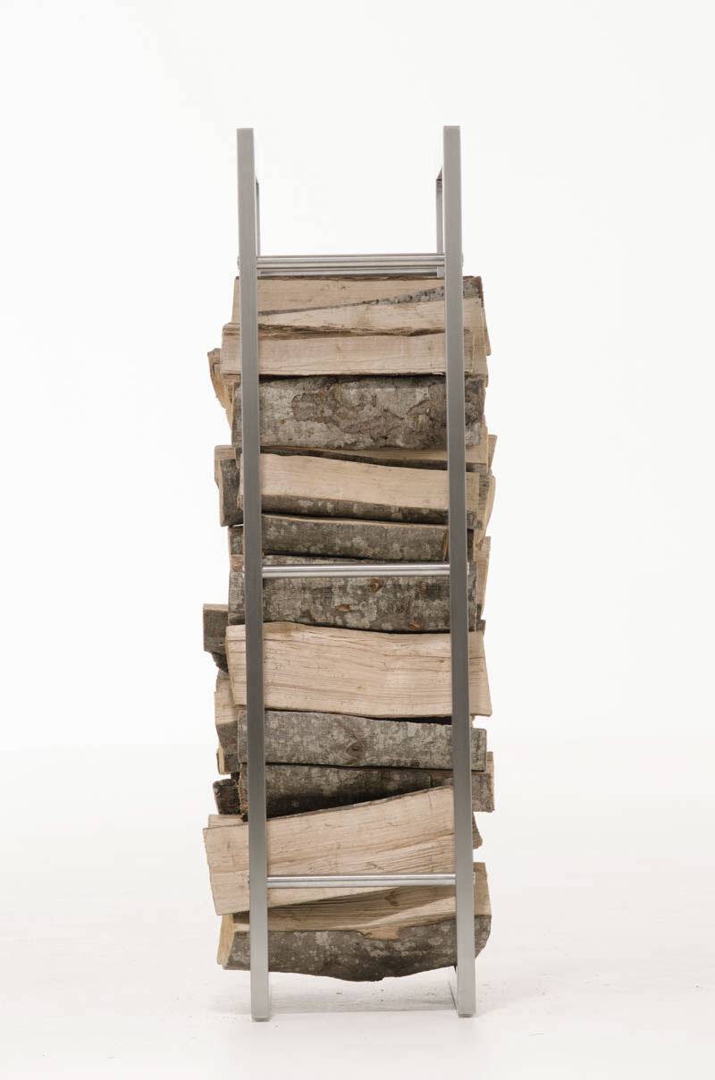 Kaminholzständer Keri 25x60x150 edelstahl-2