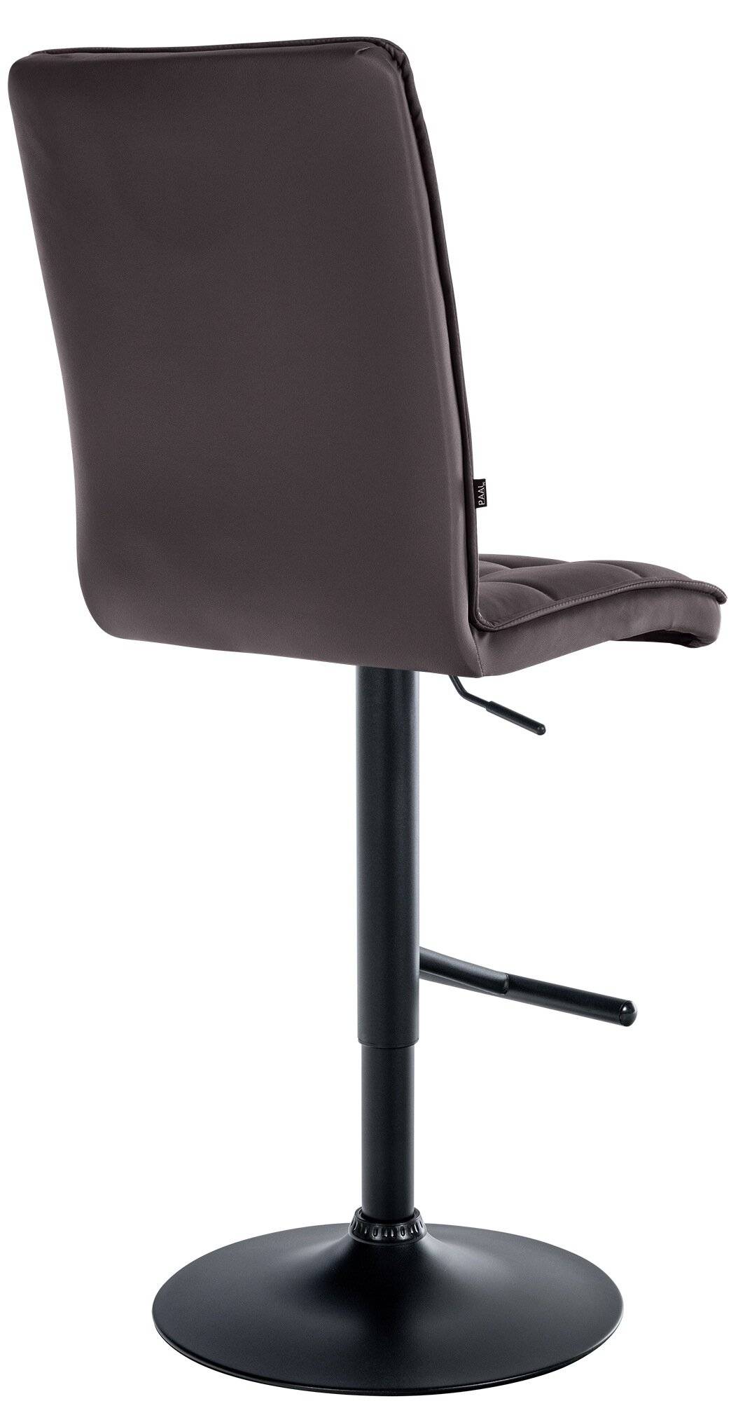 Barhocker Peking V2 Kunstleder schwarz braun-2