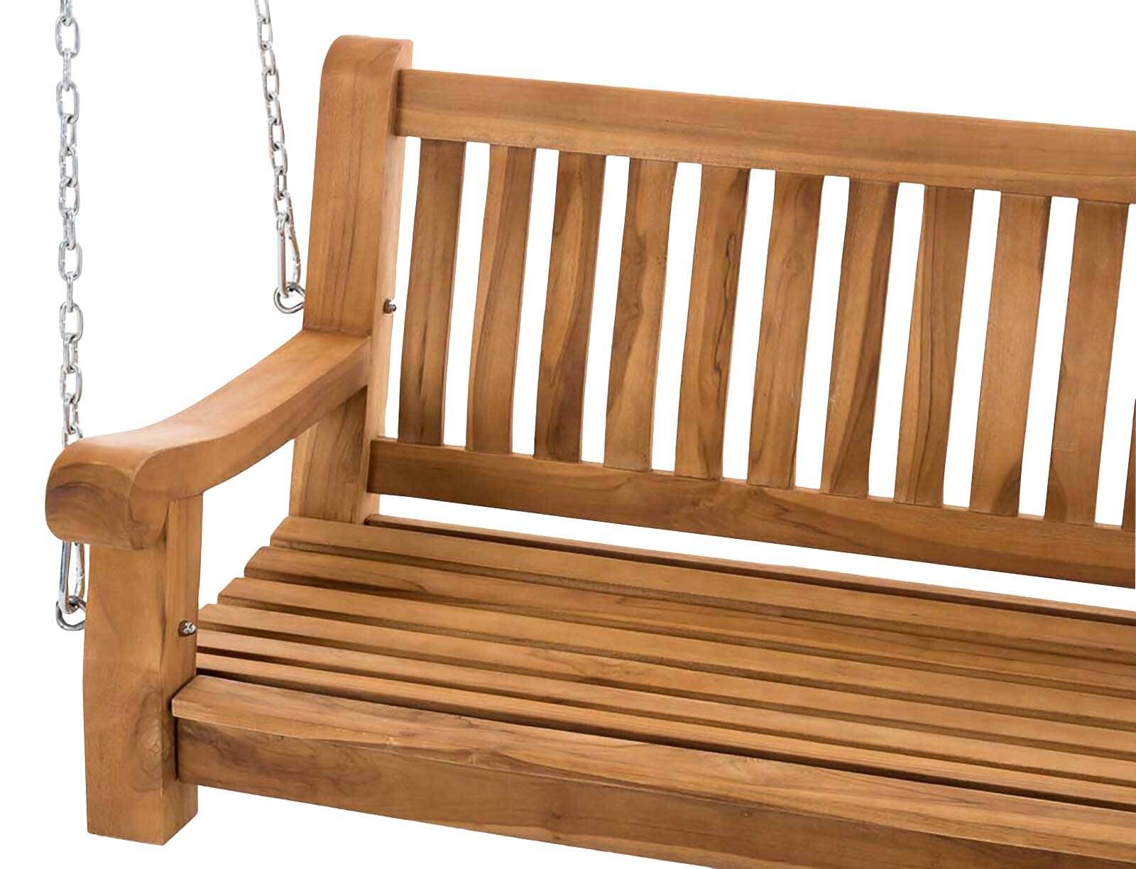 Schaukelbank Joyce 120 cm teak-4