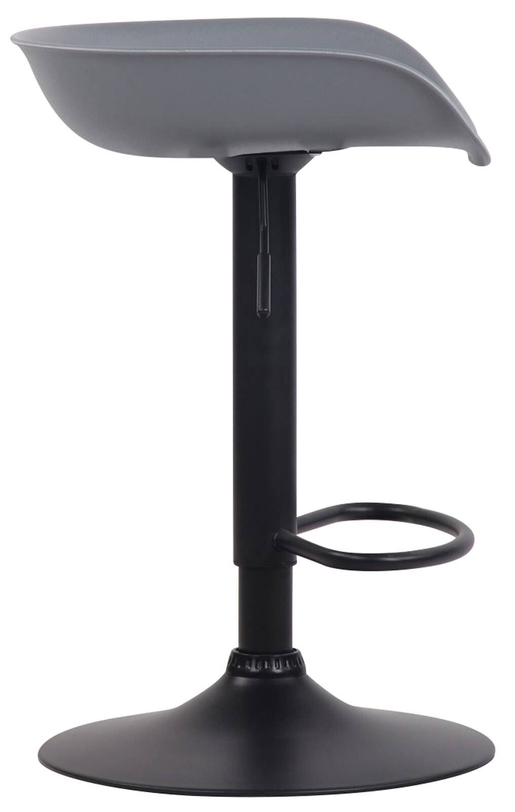 Barhocker Anaheim Kunststoff schwarz grau-2