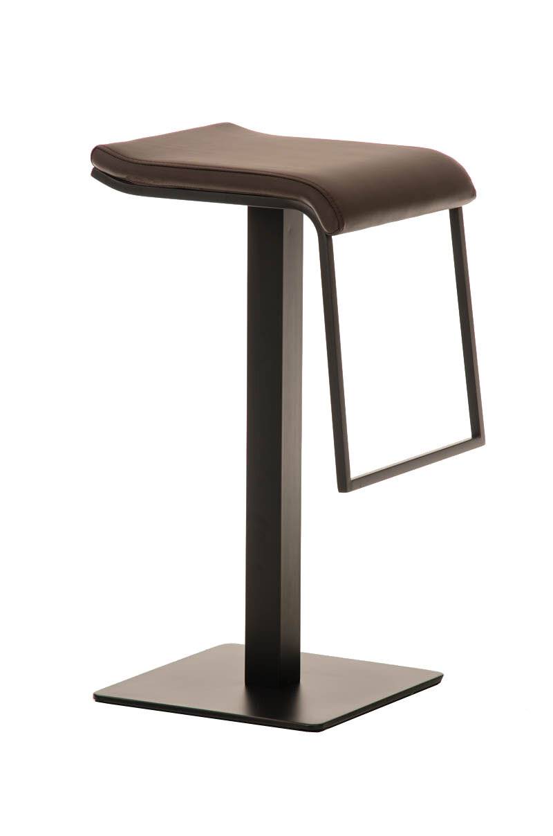 Barhocker Lameng Kunstleder B78 braun-0