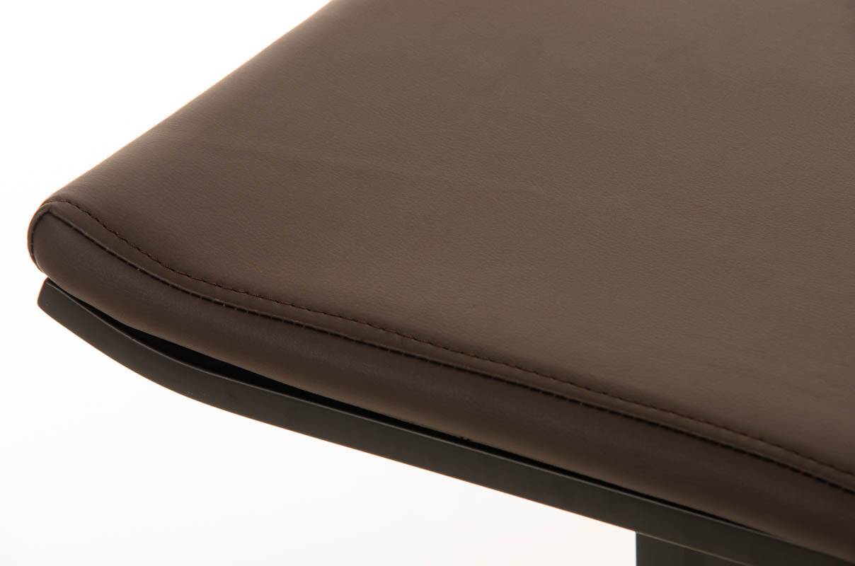 Barhocker Lameng Kunstleder B78 braun-4