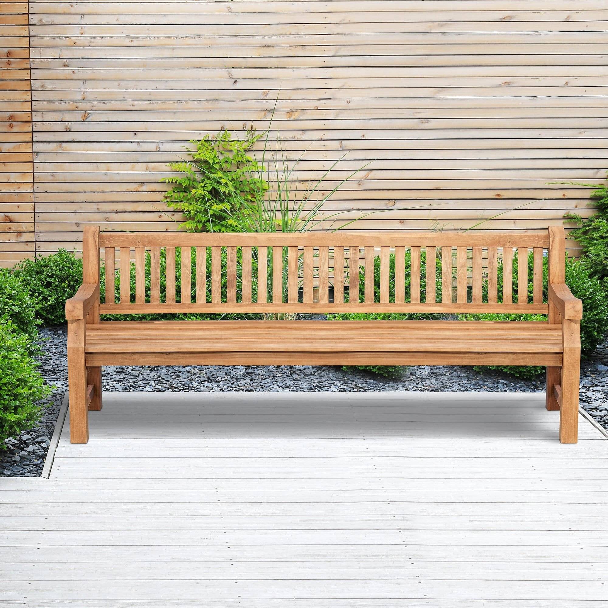 Teakbank Jackson V2 240 cm teak-2