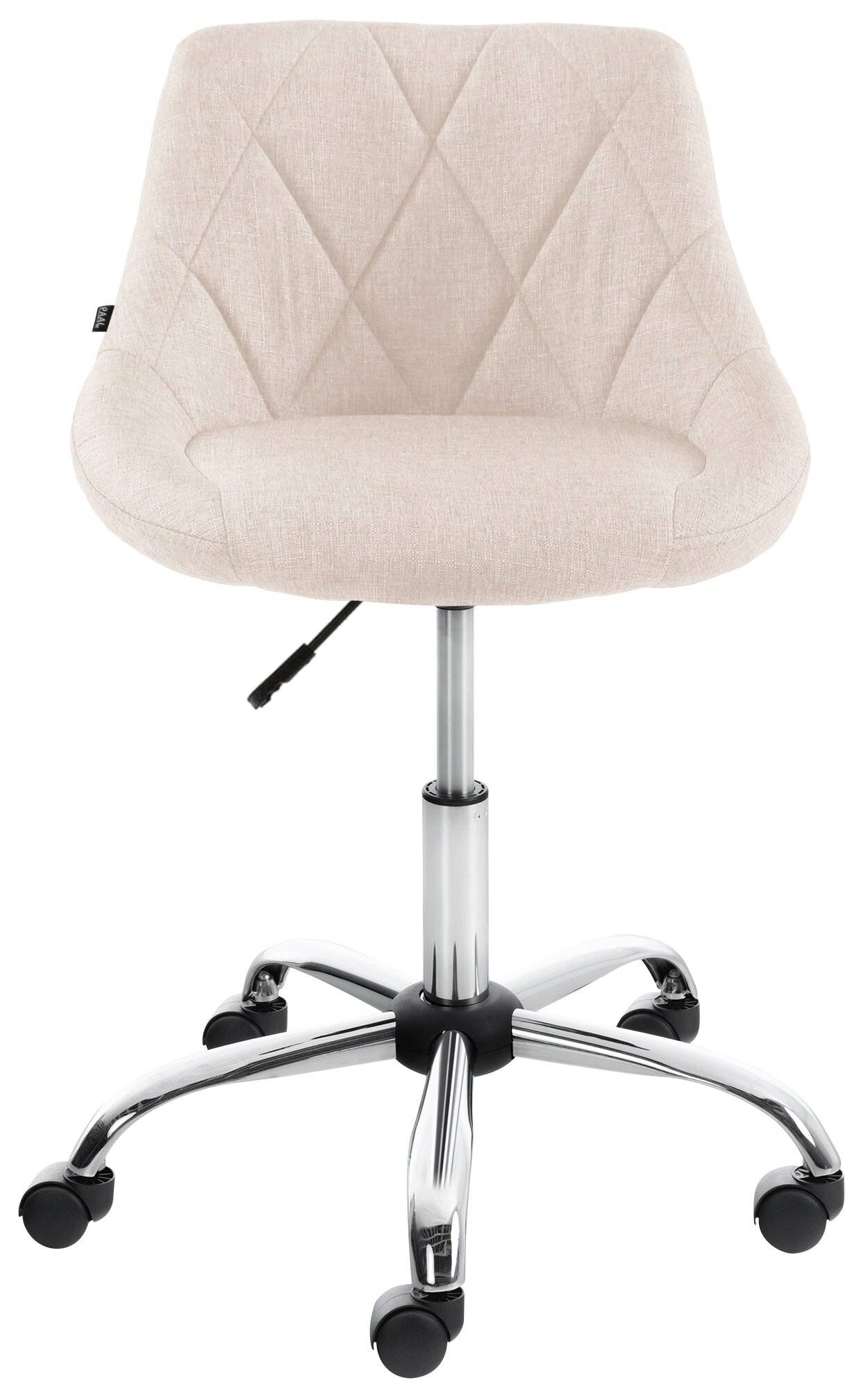 Arbeitshocker Lazio Stoff creme-2