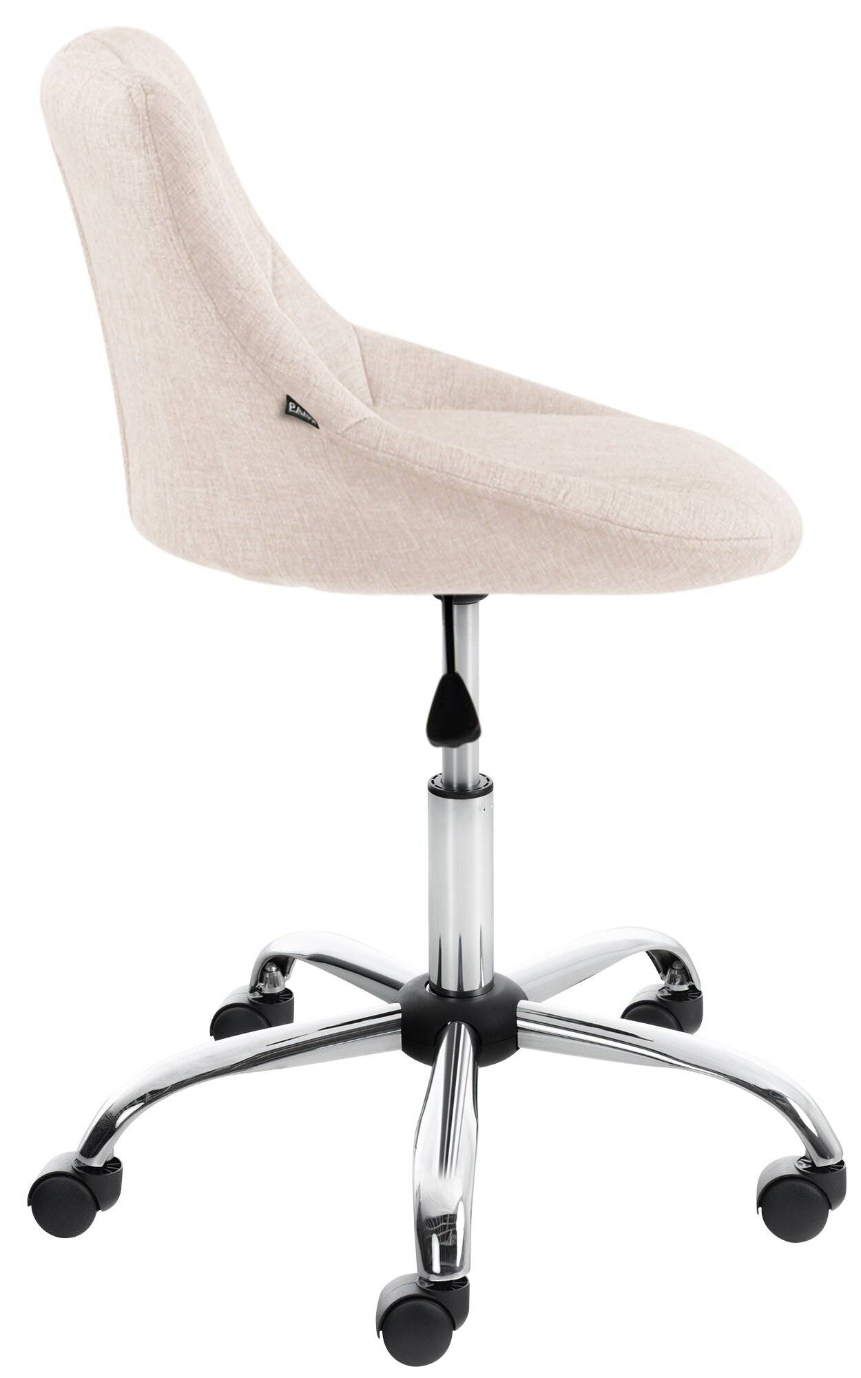 Arbeitshocker Lazio Stoff creme-3