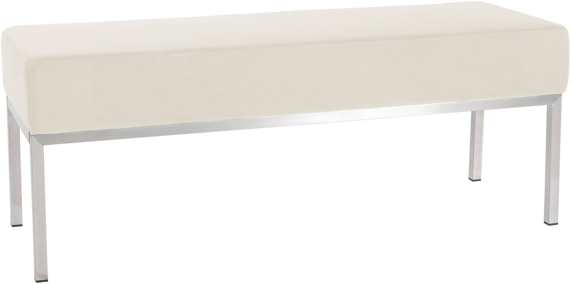 3er Sitzbank Lamega Samt creme-0