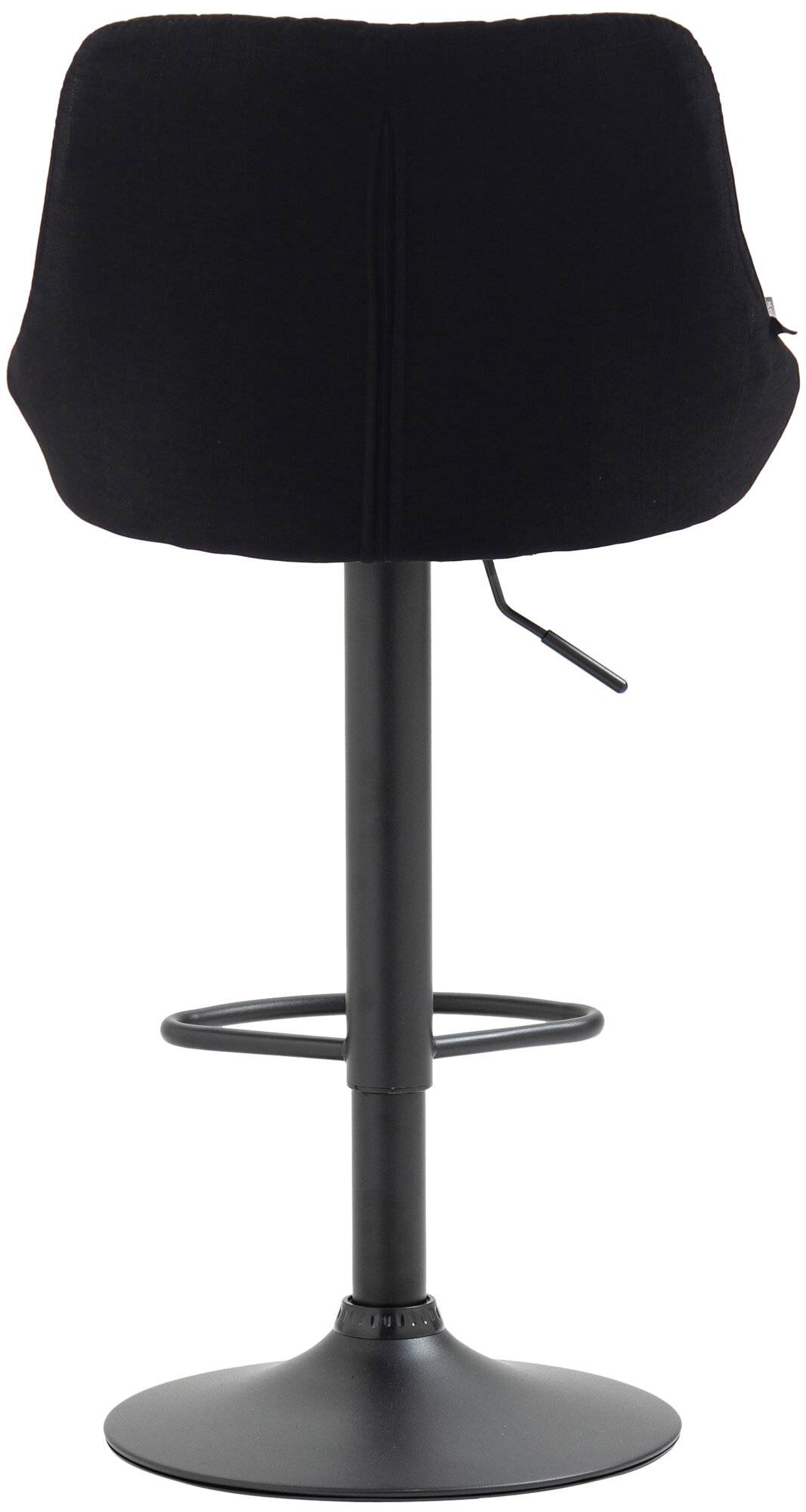 Barhocker Lazio Stoff schwarz schwarz-4
