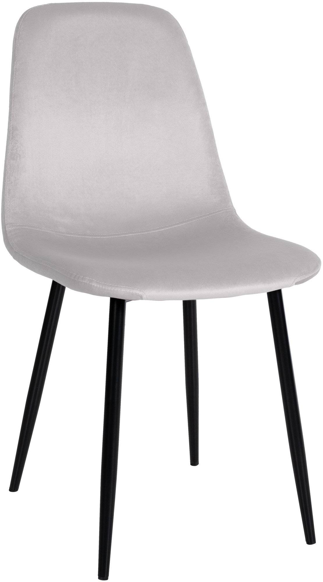 Esszimmerstuhl Napier Samt creme-0