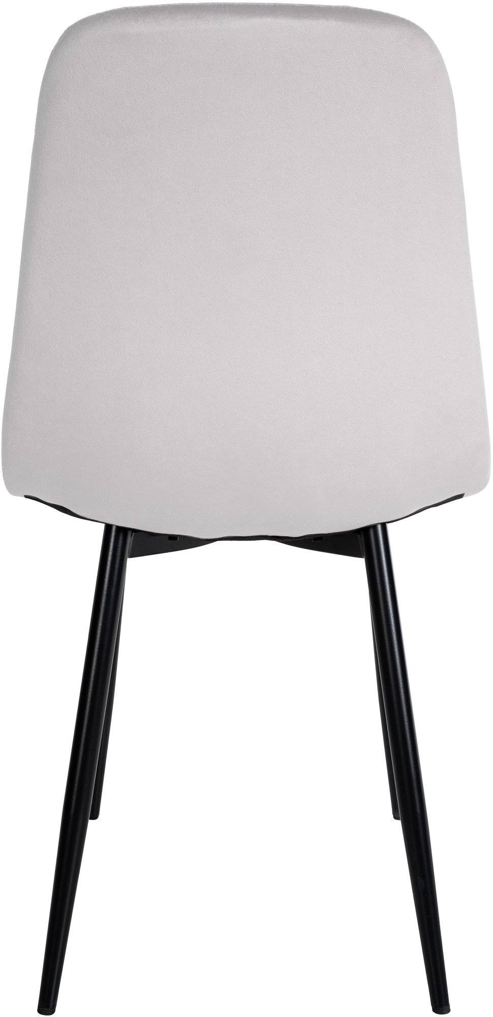 Esszimmerstuhl Napier Samt creme-3