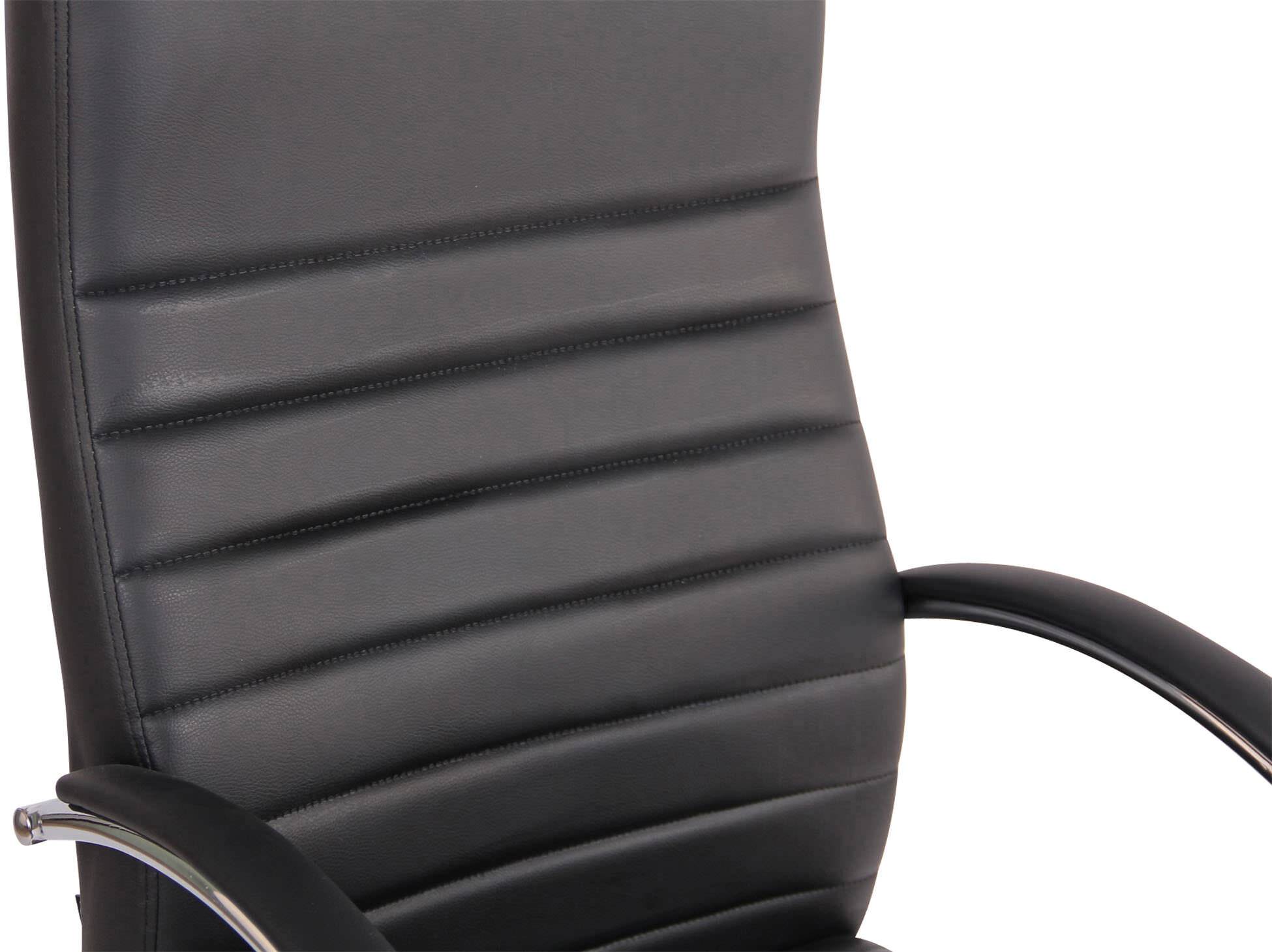 Bürostuhl Valais Kunstleder mit Massagefunktion schwarz-4