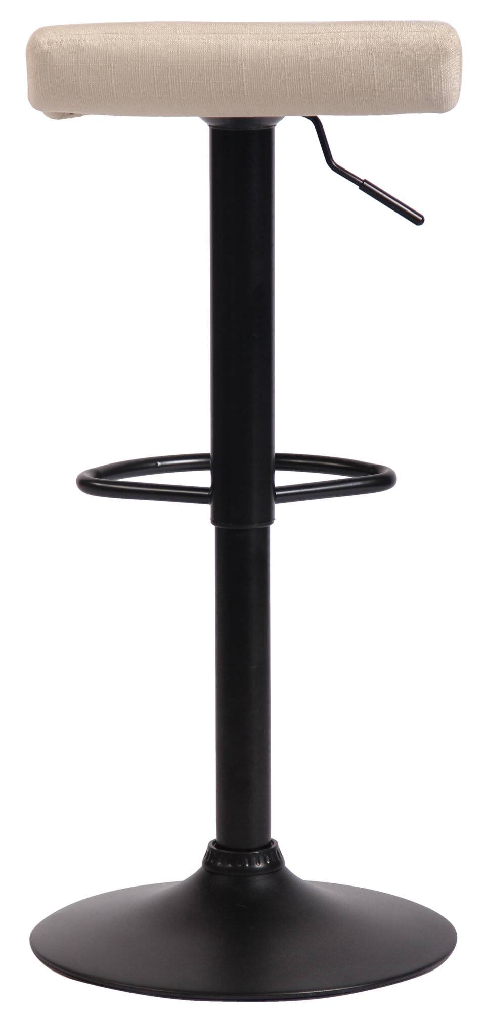 Barhocker Dyn V2 Stoff schwarz creme-4