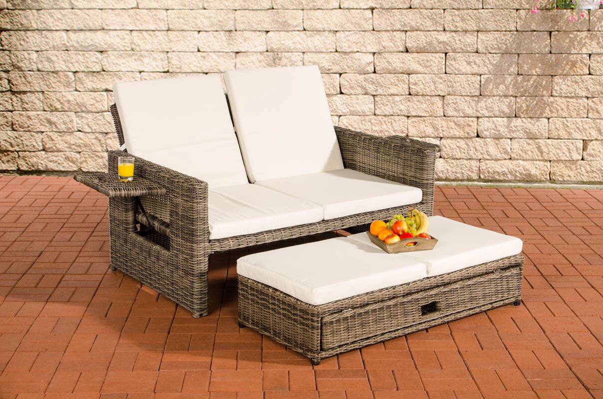 Sofa Ancona Cremeweiss 5mm grau-meliert-1