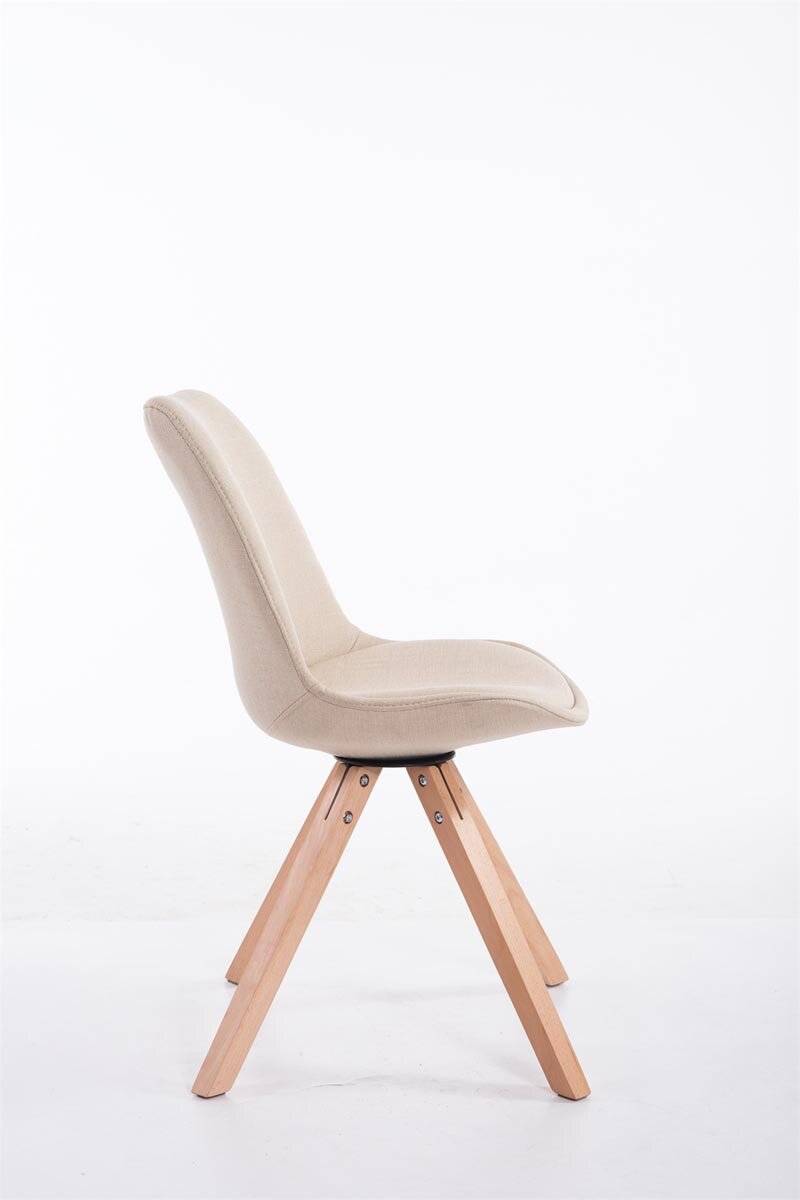 Besucherstuhl Toulouse Stoff Natura Square creme-1