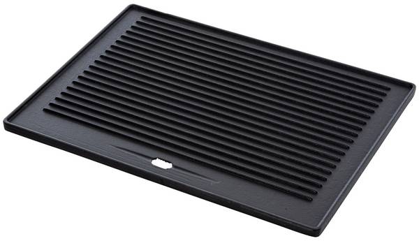 Grillplatte 41,3x30,5cm anthrazit