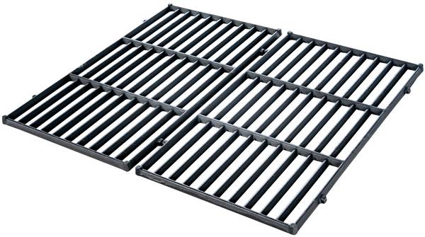 Grillrost Set 44,5x26 cm schwarz