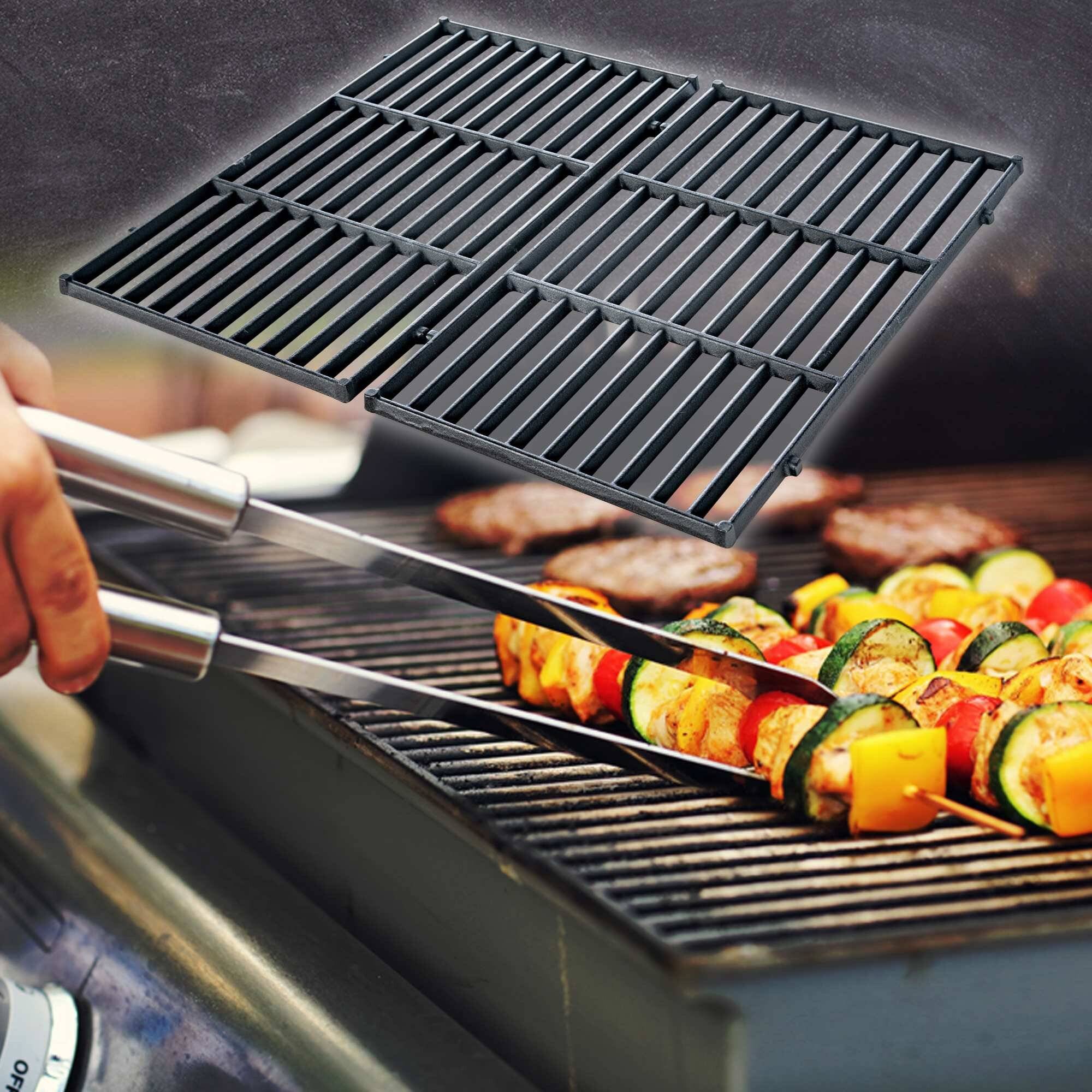 Grillrost Set 44,5x26 cm schwarz-2