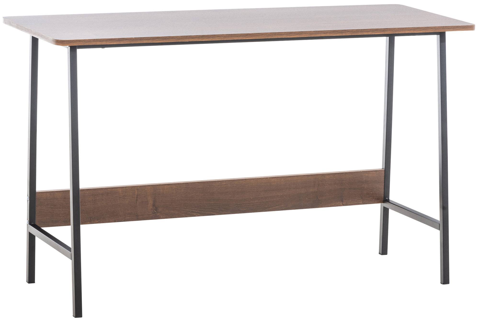 Schreibtisch Wilmington walnuss/schwarz-0