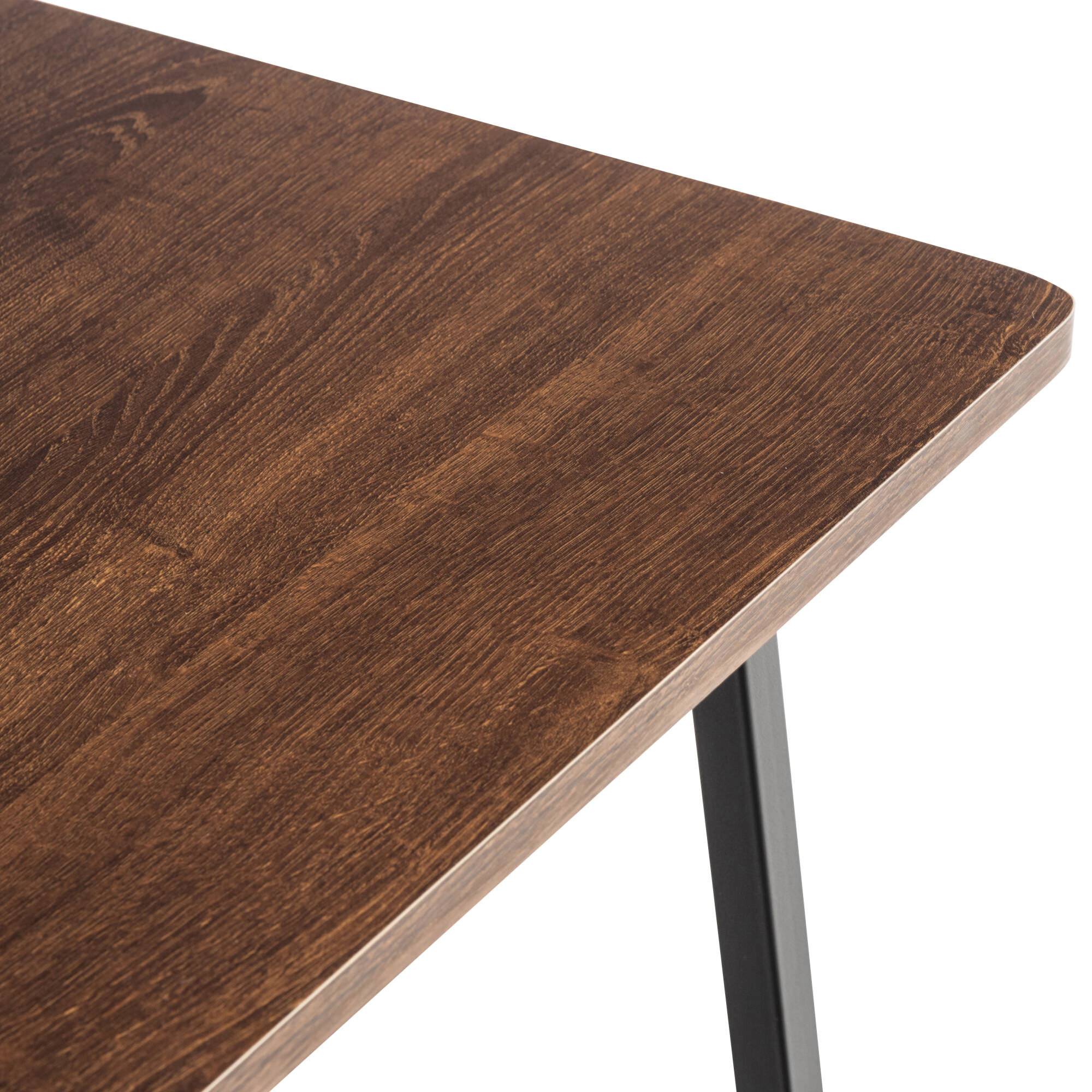 Schreibtisch Wilmington walnuss/schwarz-4