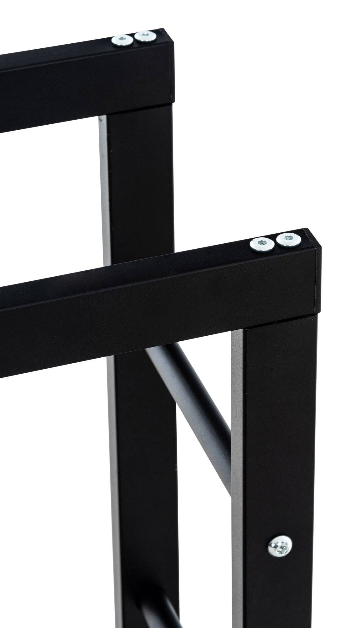 Kaminholzständer Keri V2 25x40x125 schwarz-3
