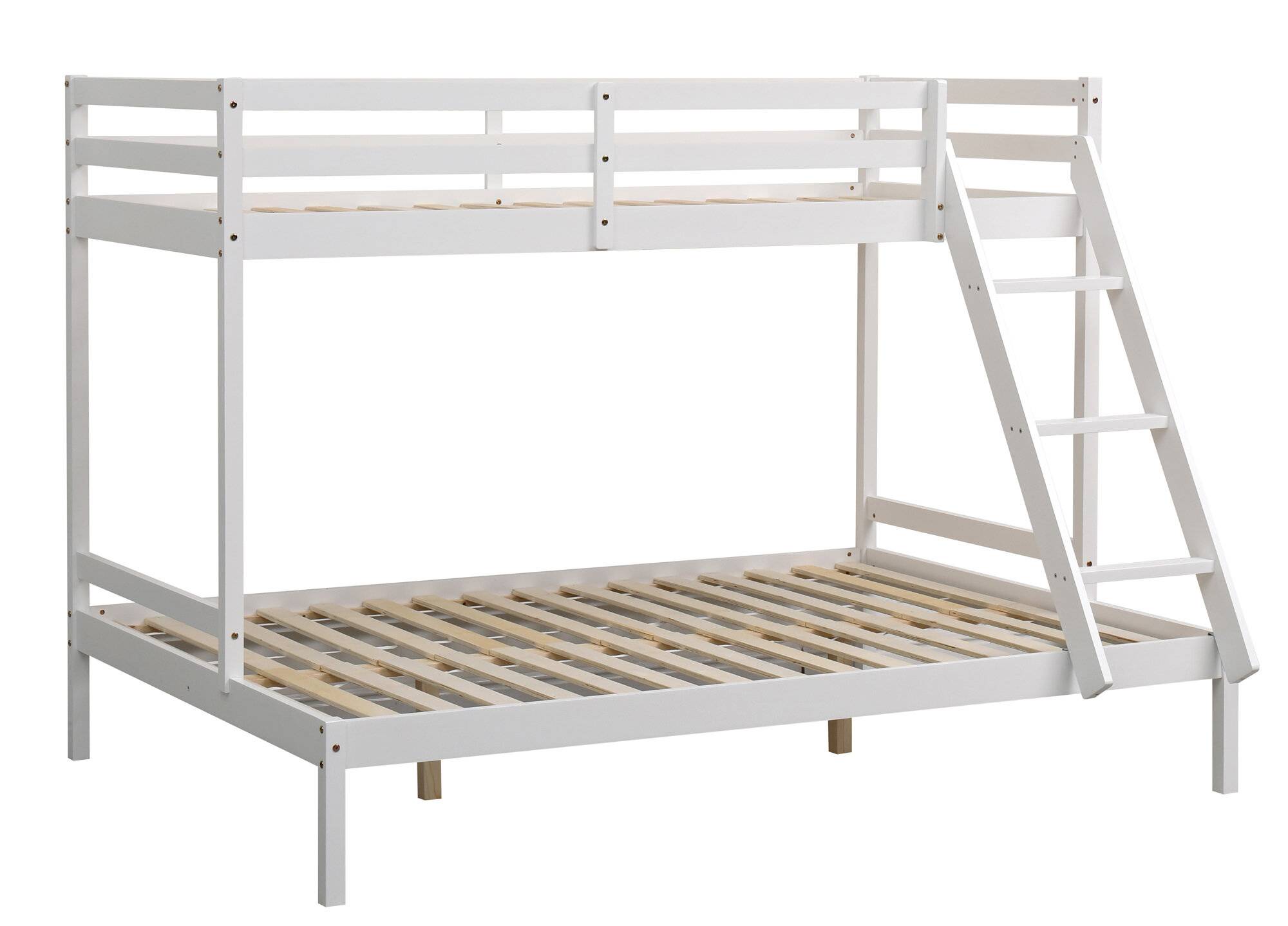 Hochbett Lilly 80x200 cm / 120x200 cm weiß-0