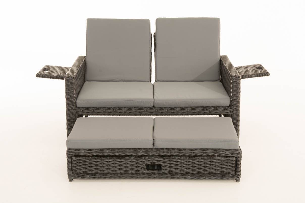 Sofa Ancona Eisengrau 5mm schwarz-2