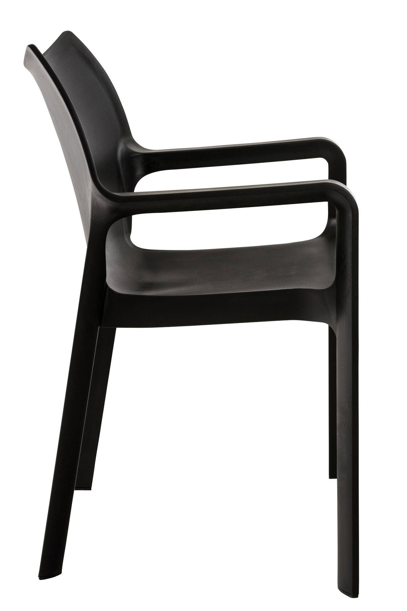 2er SET Stapelstuhl DIVA schwarz-2