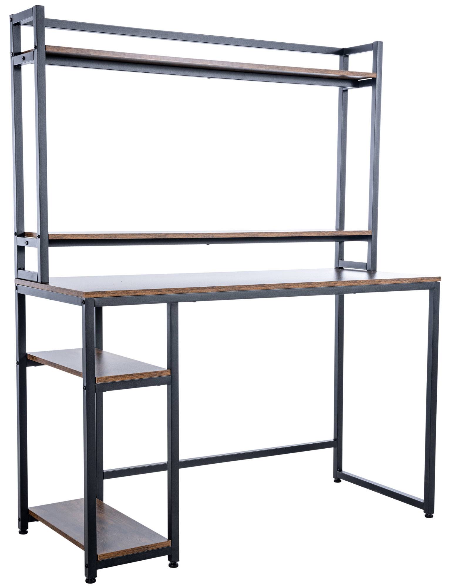 Schreibtisch Billings schwarz/braun-2