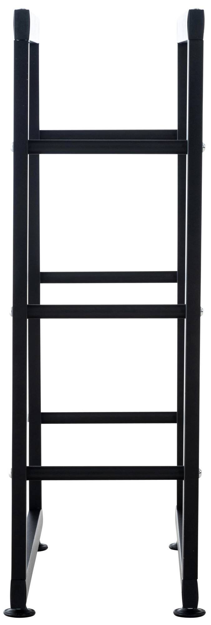 Kaminholzständer Keri V2 25x80x100 schwarz-2
