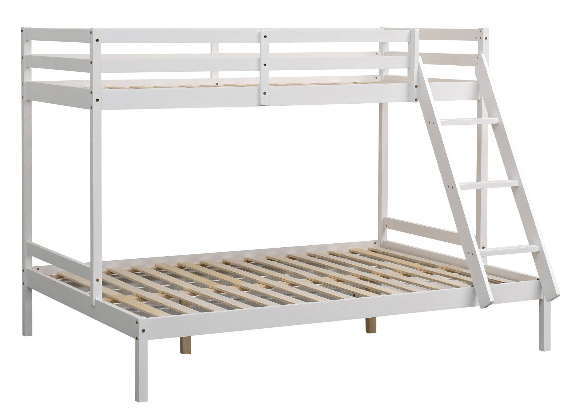 Hochbett Lilly 90x200 cm / 140x200 cm weiß-0