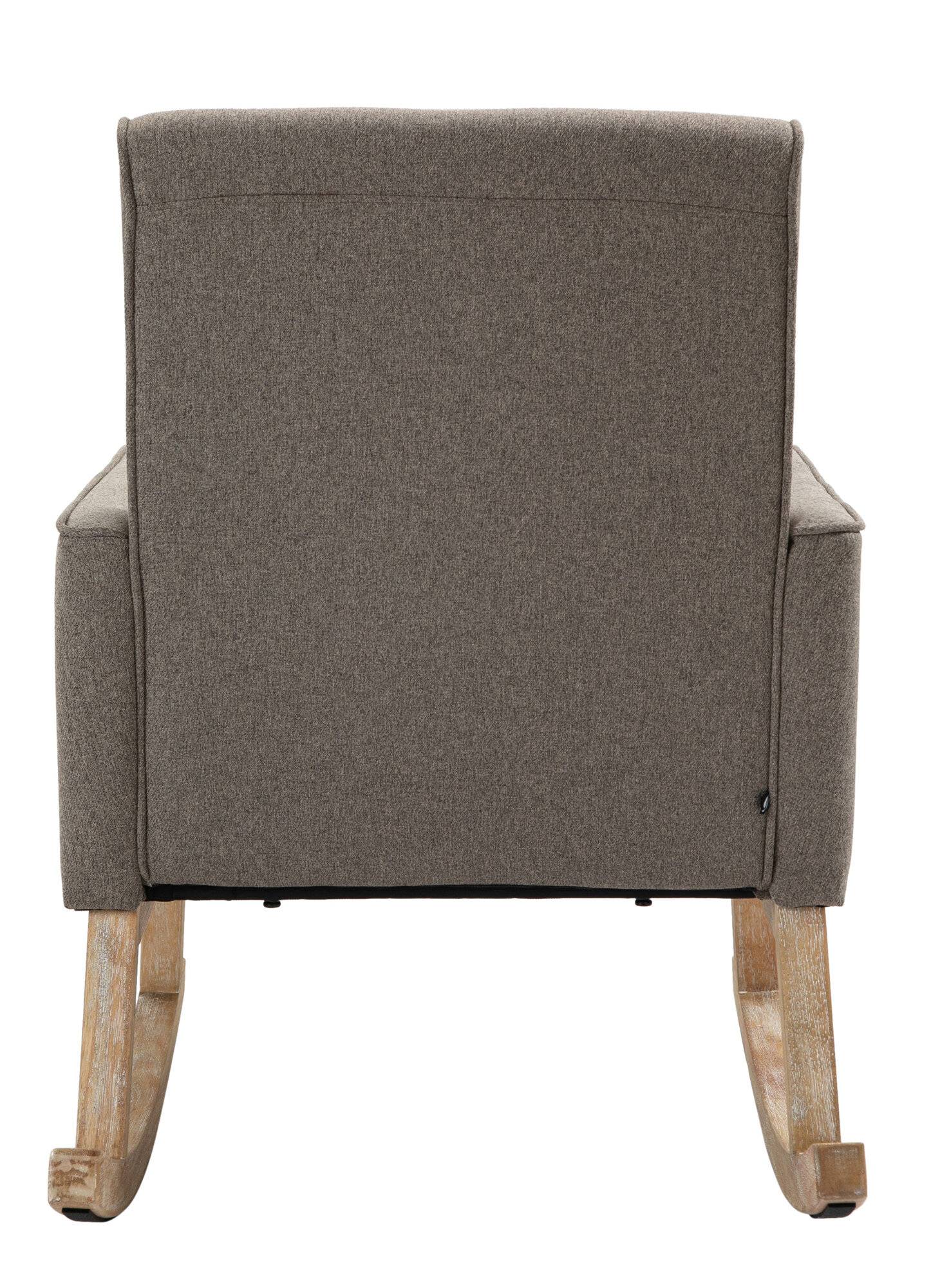 Schaukelstuhl Dream Stoff taupe-4