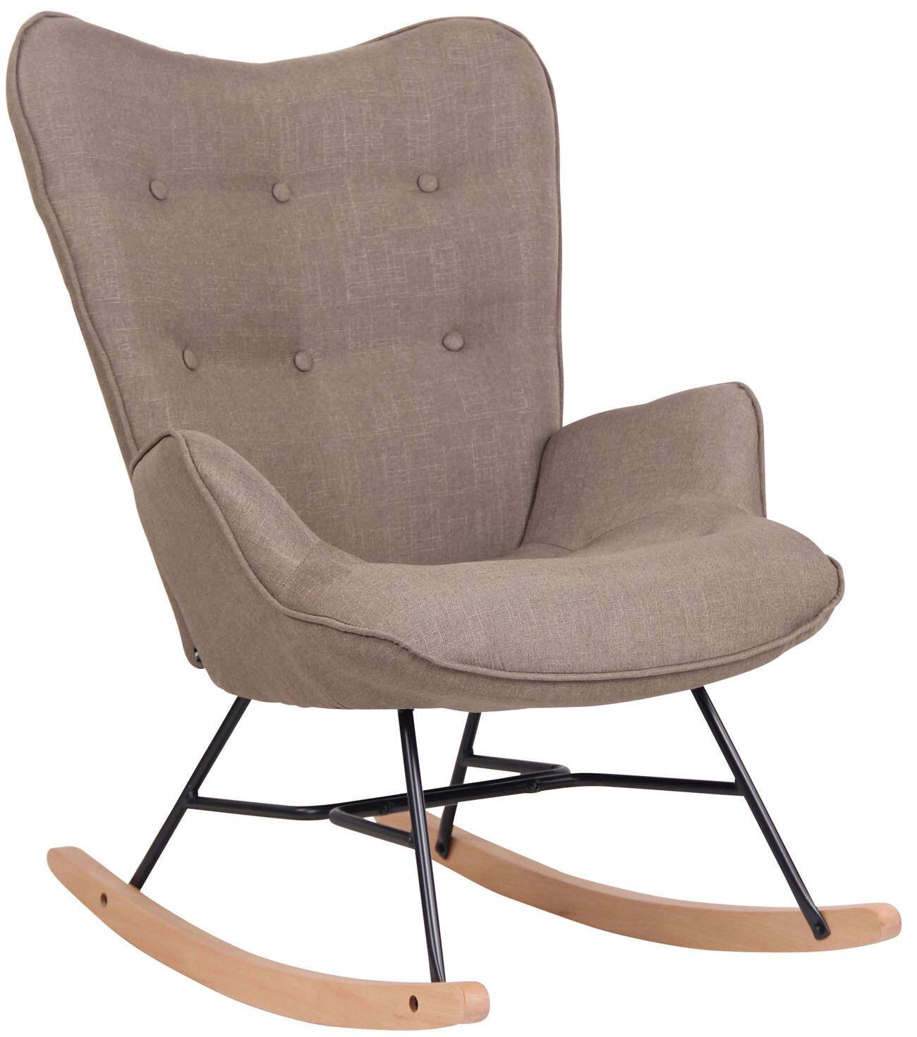 Stuhl Sanka Stoff taupe-0