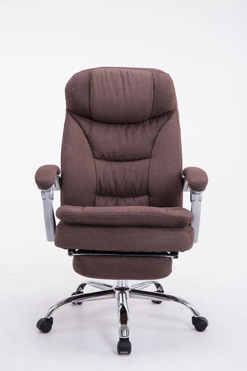 XL Bürostuhl Troy Stoff braun-1