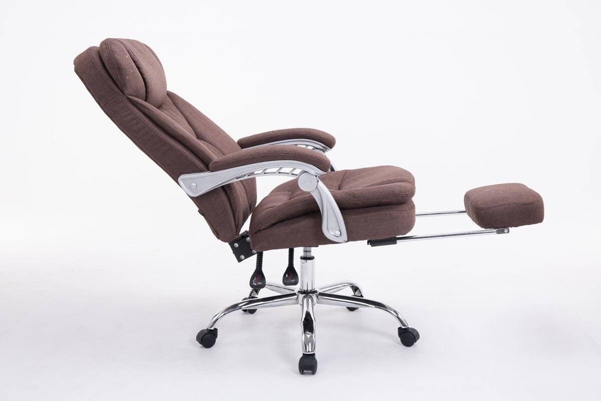 XL Bürostuhl Troy Stoff braun-2