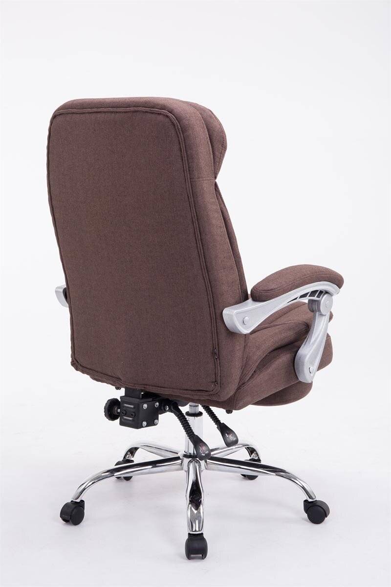 XL Bürostuhl Troy Stoff braun-3
