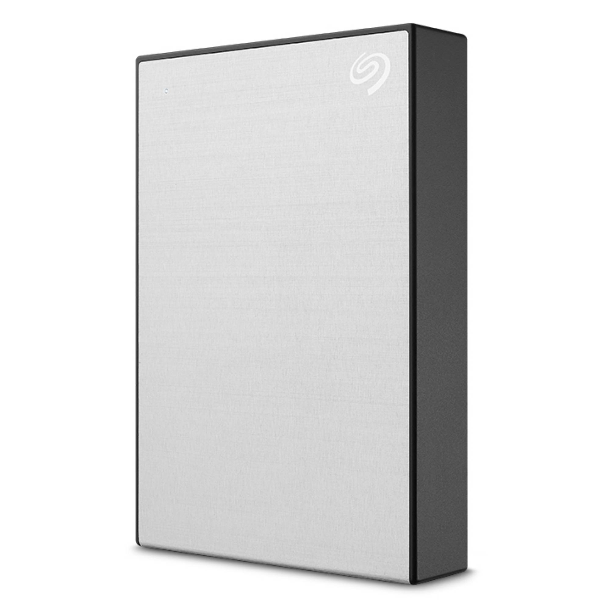 Seagate One Touch Portable HDD with Password Silver +Rescue 5TB, USB 3.0 Micro-B-0