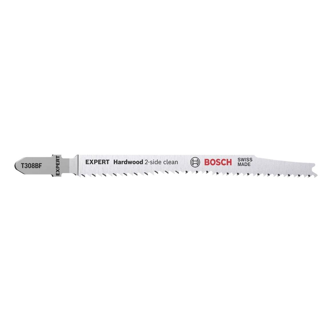 Bosch EXPERT Hardwood 2 side clean T 308 BF Stichsägeblatt 117 mm 5 Stk. ( 2608900544 ) Bi-Metall-4