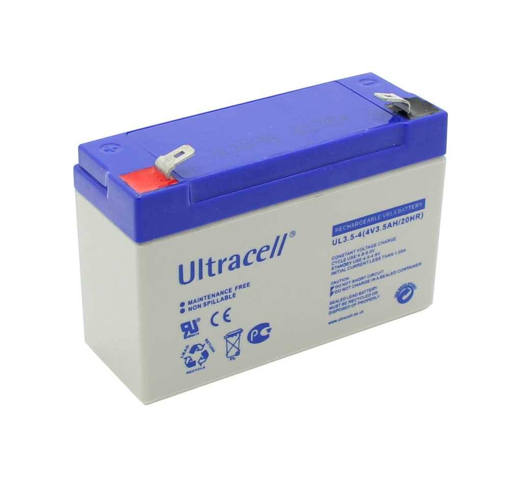 Ultracell UL3.5-4 4V 3,5Ah ersetzt Sonnenschein A504/3.5S-0