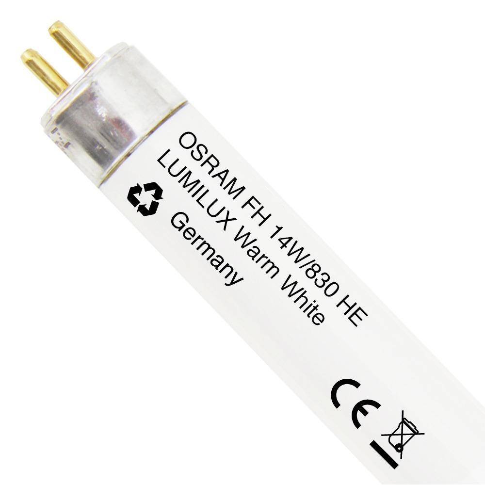 OSRAM Leuchtstoffröhre EEK: F (A - G) G5 14 W Warmweiß 830 Röhrenform (Ø x L) 16 mm x 549 mm 1 St.-1