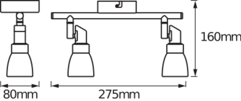 4058075268029 LED Spot (EU) L LED-Deckenleuchte G9 4 W Grau-1