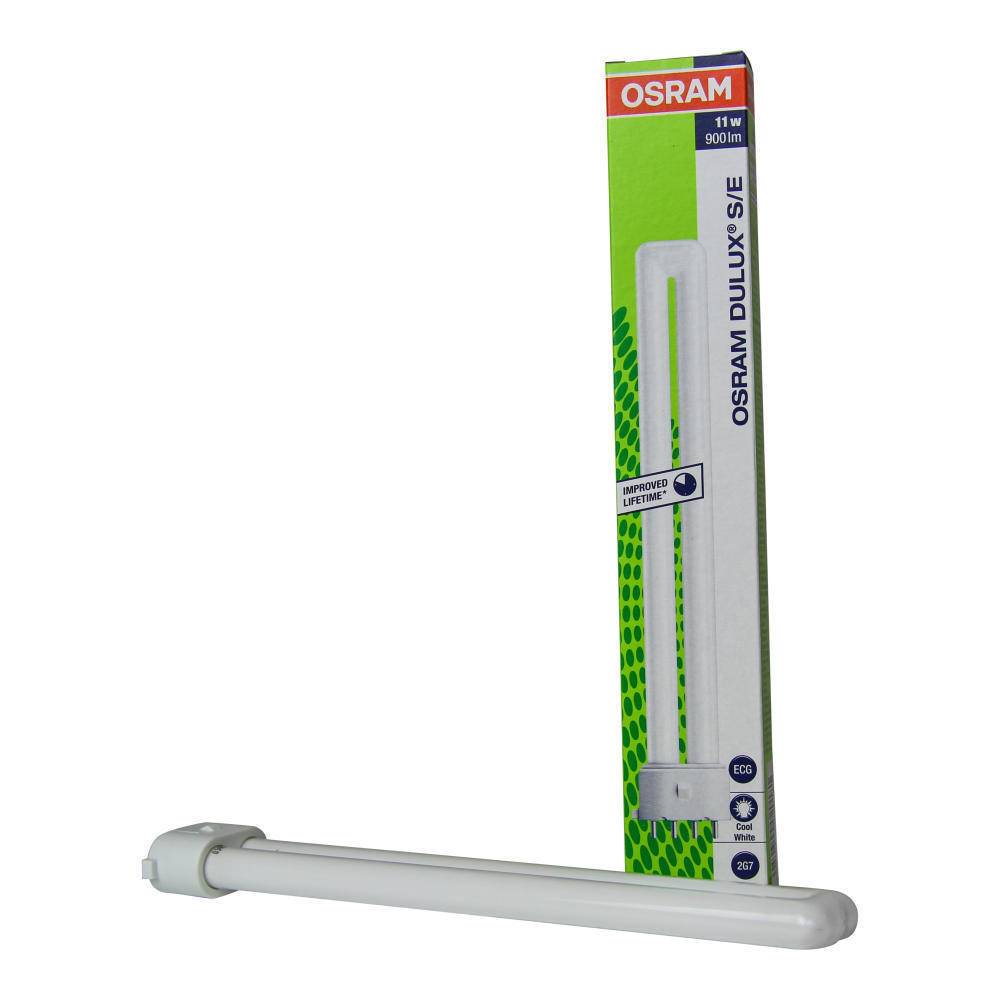 OSRAM Energiesparlampe EEK: G (A - G) 2G7 214 mm 230 V 11 W Neutralweiß Stabform 1 St.-1