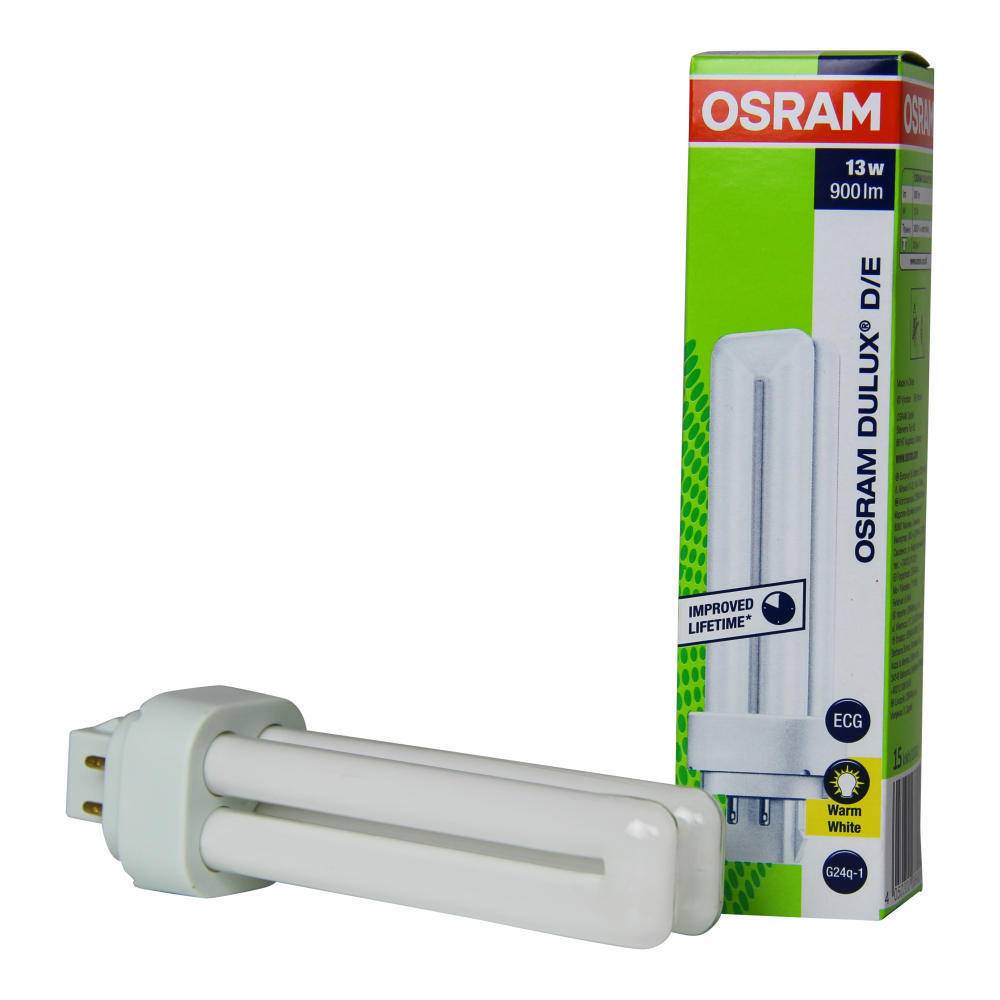 OSRAM DULUX D/E 13W/830 G24q-1 4050300389059-1
