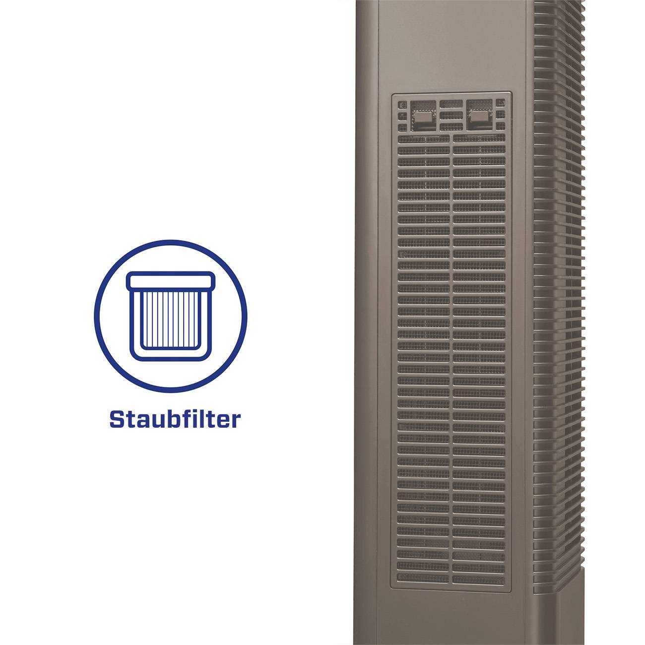 Clean Air Optima CA-904C Smart - Design Heizlüfter - Heizen und kühlen - Heizung: 1000/2000 Watt - Räume bis 40m²/100 m³-4