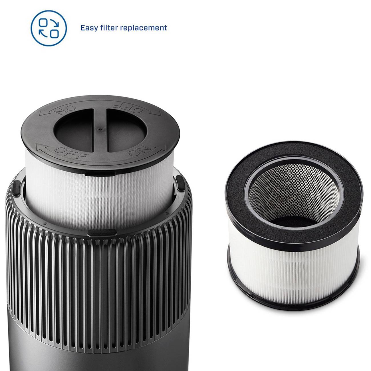Clean Air Optima CA-503T Compact Smart - Intelligenter Luftreiniger - 140m³ teilchenfreie Luft - Räume bis: 30m² / 75m³-3