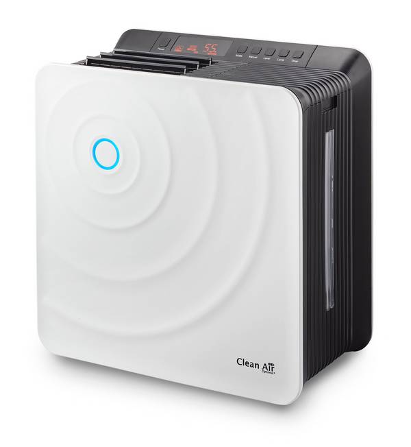 Clean Air Optima CA-803 - Luftwäscher 2in1: Befeuchtungsleistung max. 250 ml/h - Geeignet für Räume bis 35m²/90 m³