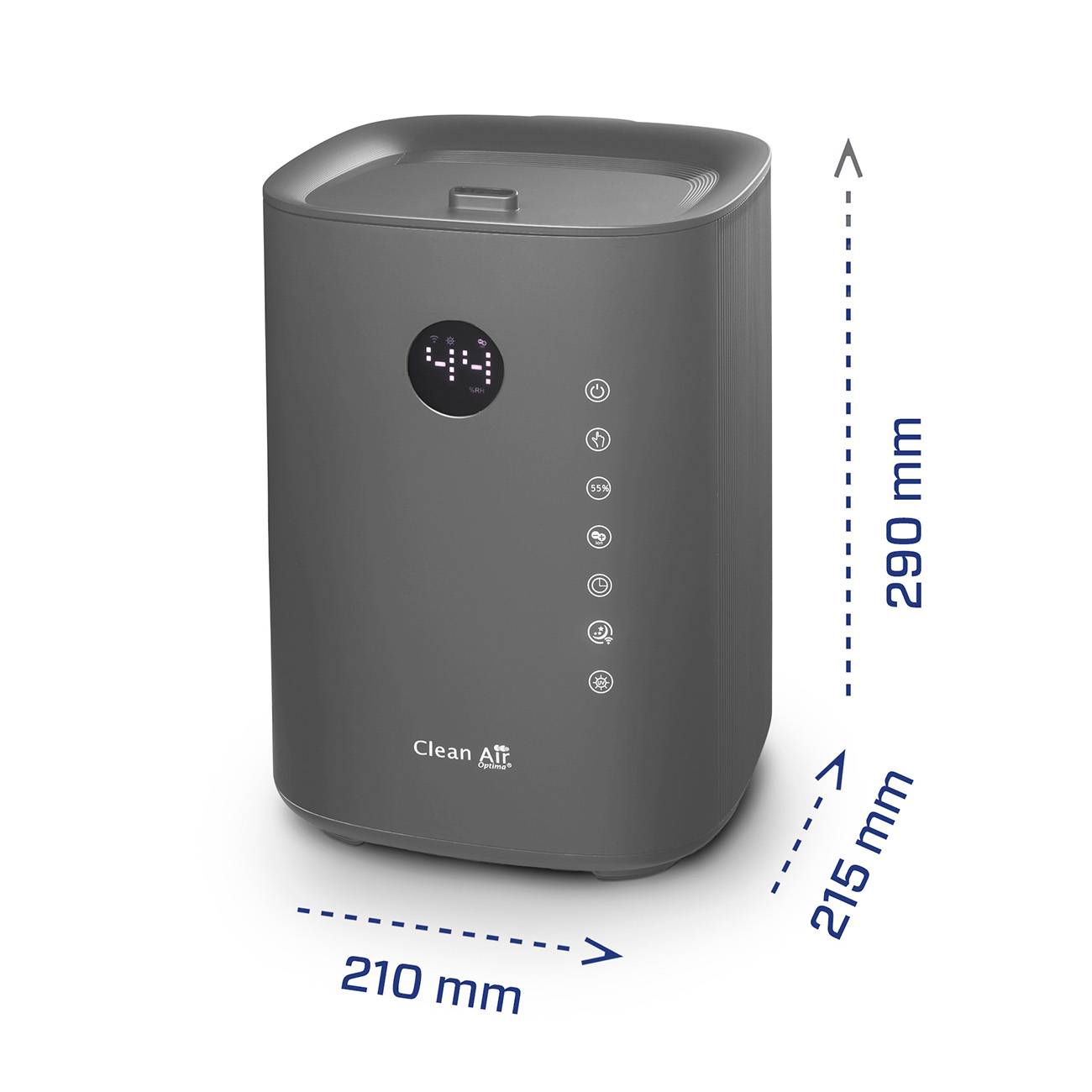 Luftbefeuchter - Clean Air Optima CA-605T Smart Top Filling - Geeignet für Räume bis 65m²/160 m³-4