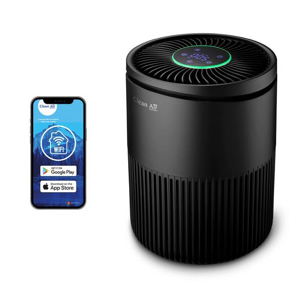 Clean Air Optima CA-503B Compact Smart - Intelligenter Luftreiniger - 140m³ teilchenfreie Luft - Räume bis: 30m² / 75m³